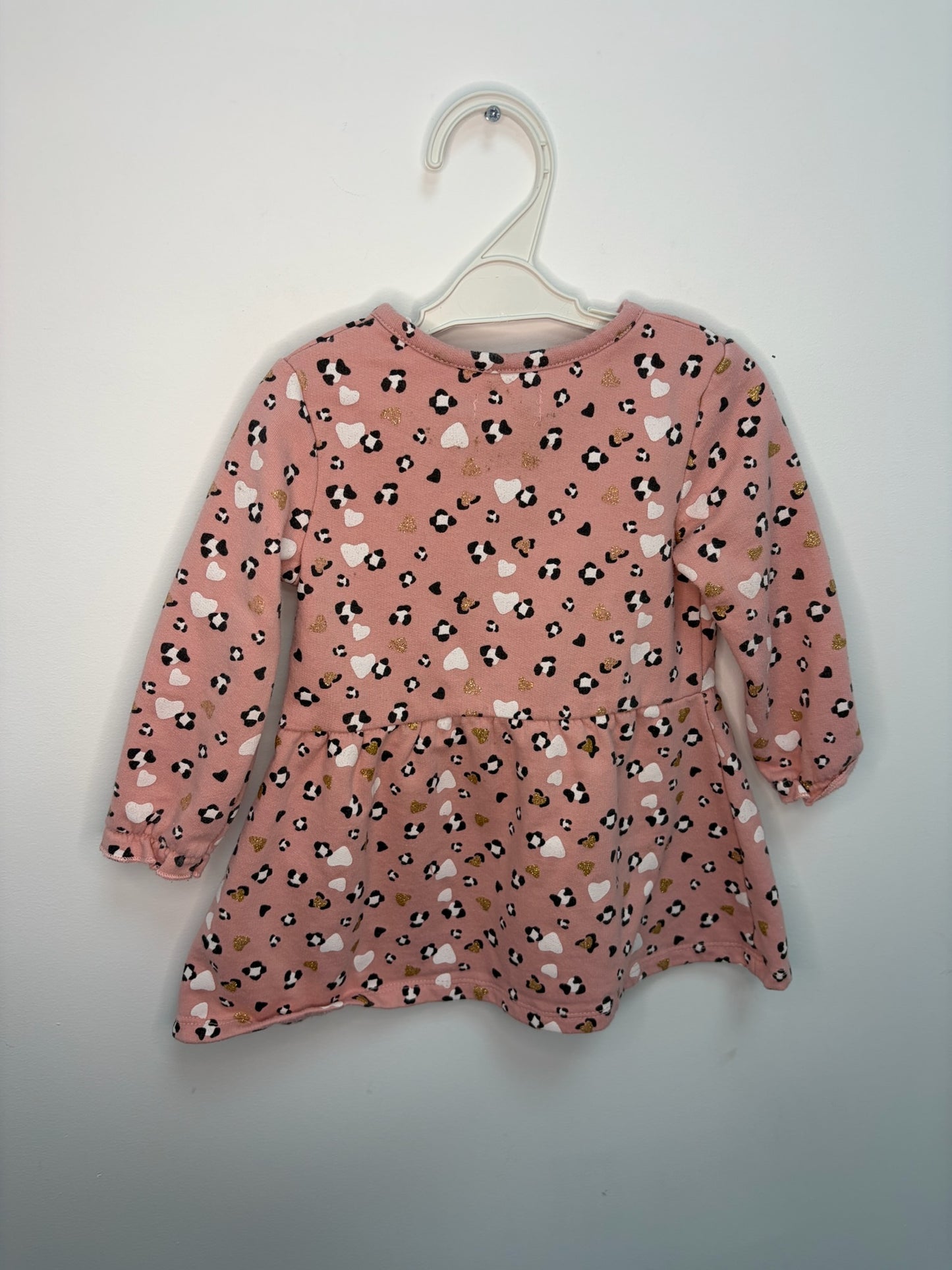 Petite robe effet léopard