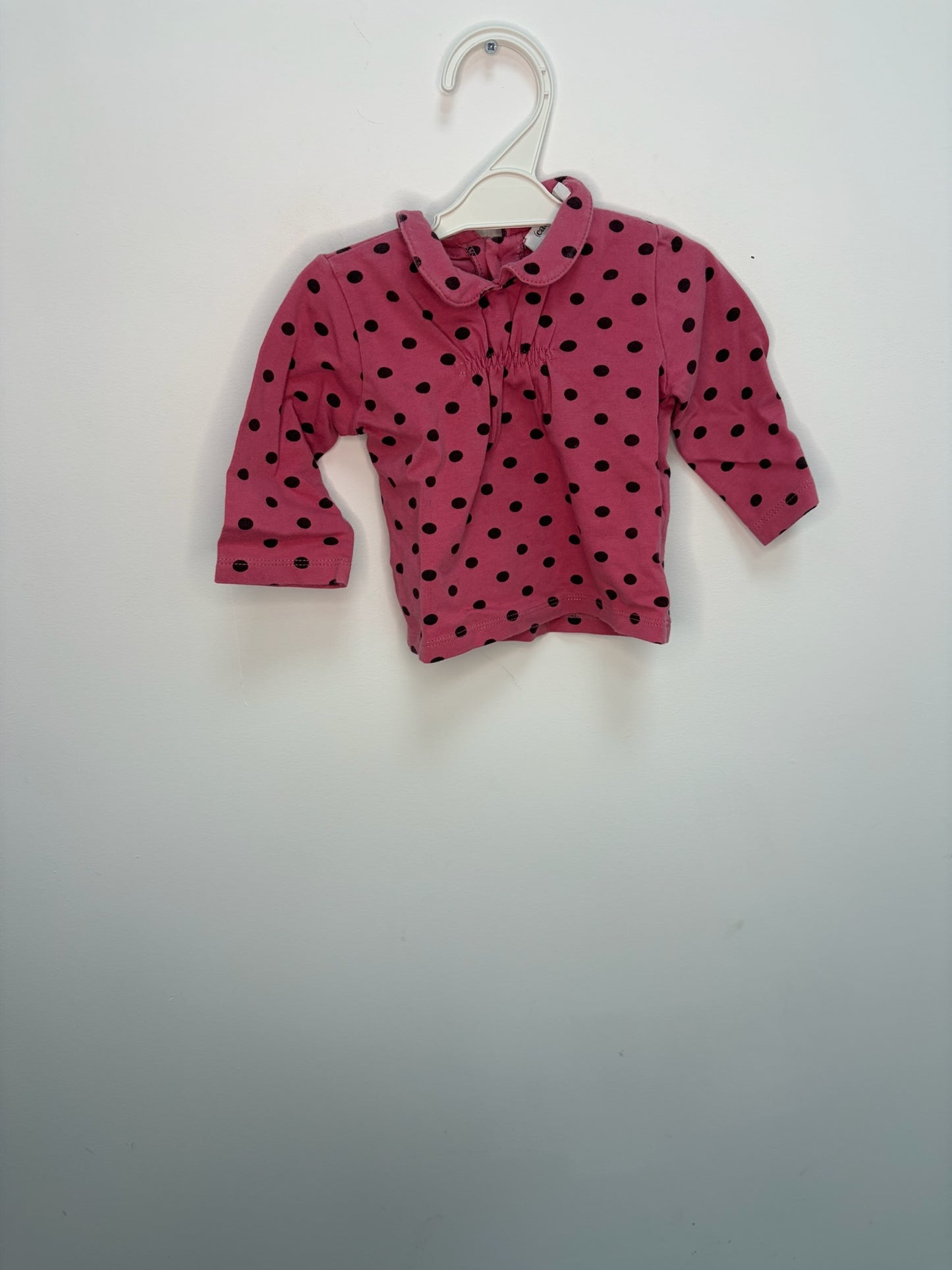 Teeshirt manches longues col Claudine