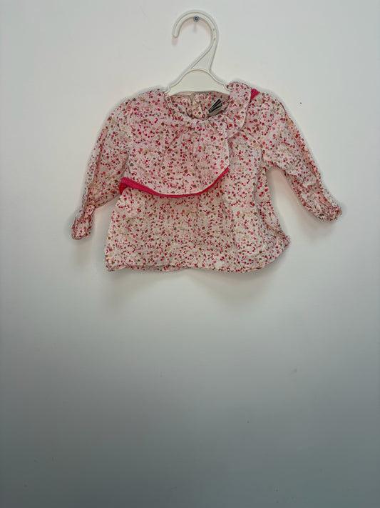 Petite chemise grand col