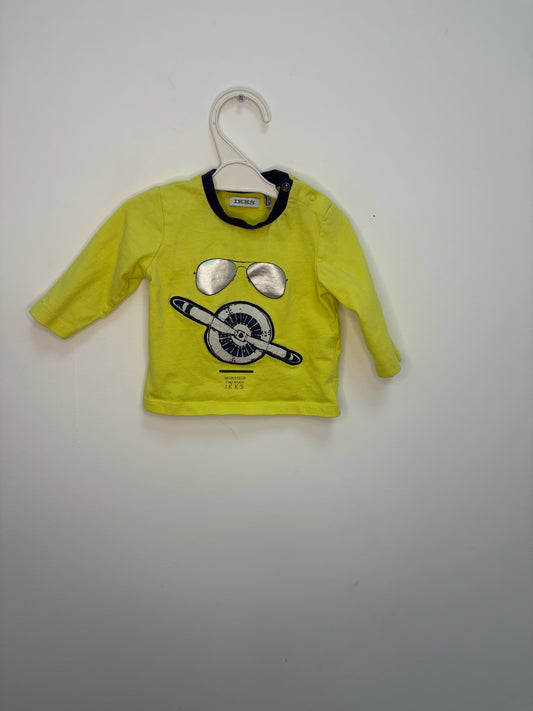 Tee shirt petit aviateur manches longues