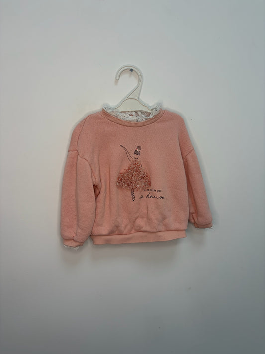 Petit pull avec col et ballerine