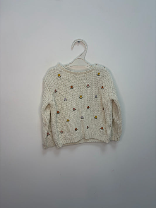 Petit pull tulipes