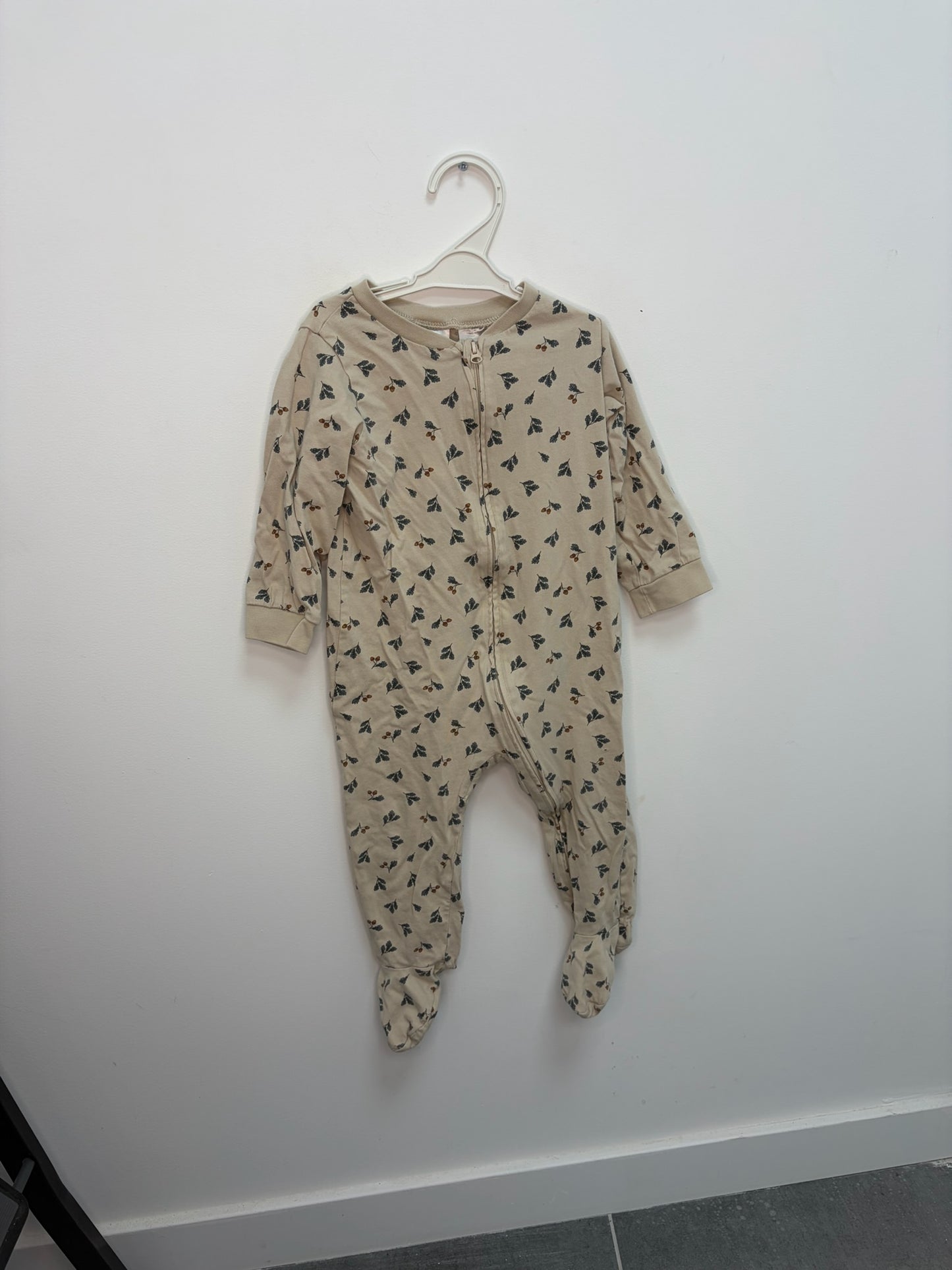 Pyjama 1 pièce ouverture zip devant